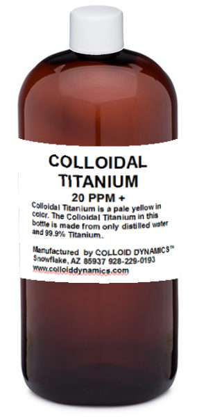 Colloidal Titanium 32 ounce bottle